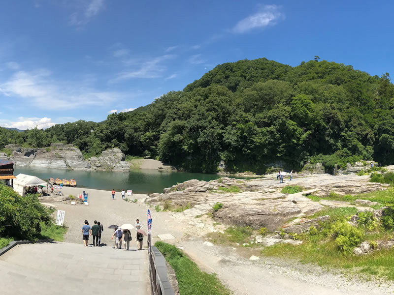 長瀞渓谷・岩畳